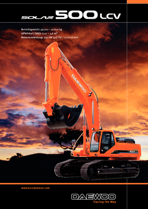 Escavatori cingolati Doosan Solar 500 LC-V Gigant