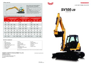 Escavatori cingolati Yanmar SV 100