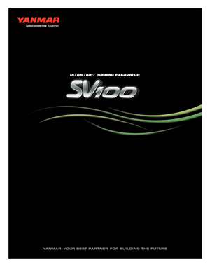 Escavatori cingolati Yanmar SV 100