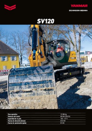 Escavatori cingolati Yanmar SV120 MB 