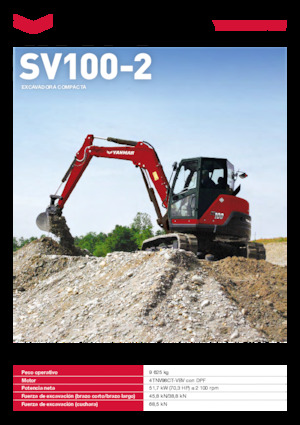 Escavatori cingolati Yanmar SV100-2 