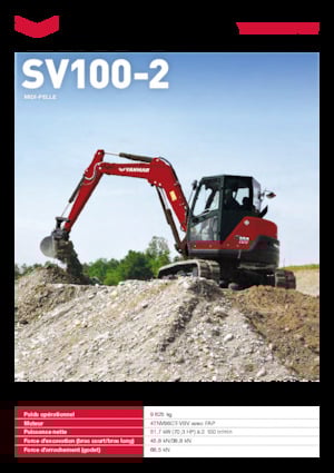 Escavatori cingolati Yanmar SV100-2 