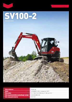Escavatori cingolati Yanmar SV100-2 