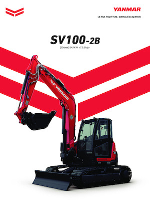Escavatori cingolati Yanmar SV100-2B