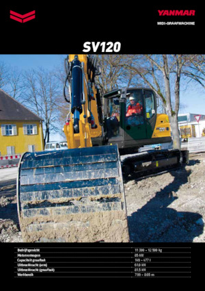 Escavatori cingolati Yanmar SV120