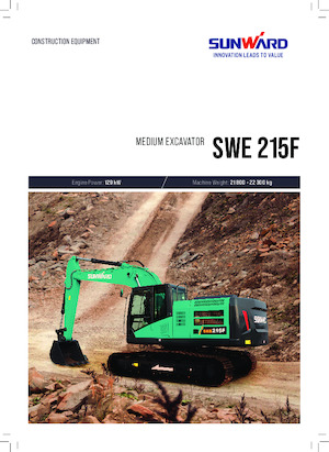 Escavatori cingolati Sunward SWE215F-5A