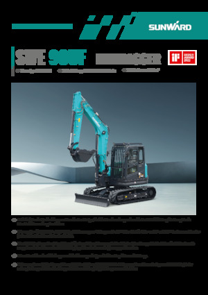 Escavatori cingolati Sunward SWE90UF