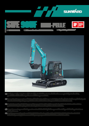 Escavatori cingolati Sunward SWE90UF