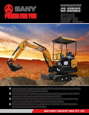 Miniescavatori Sany SY20C