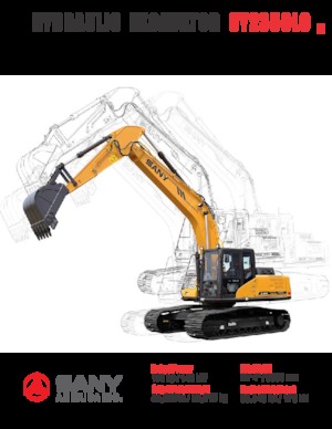 Escavatori cingolati Sany SY235CLC