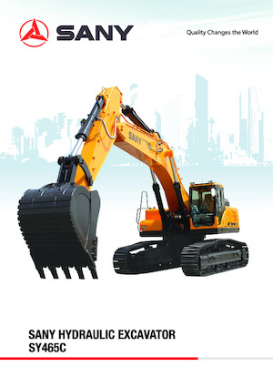 Escavatori cingolati Sany SY465C