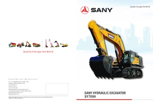 Escavatori cingolati Sany SY700H