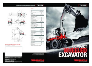 Escavatori cingolati Takeuchi TB 175