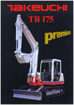 Escavatori cingolati Takeuchi TB 175 CV