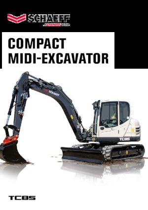 Escavatori cingolati Schaeff TC 85