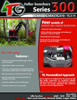 Escavatori cingolati Tanguay TG370