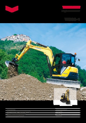 Escavatori cingolati Yanmar ViO80-1