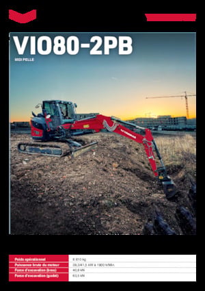 Escavatori cingolati Yanmar VIO80-2PB