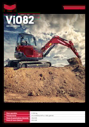 Escavatori cingolati Yanmar ViO82