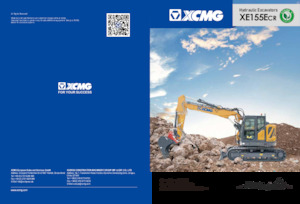 Escavatori cingolati XCMG XE155ECR Double Boom