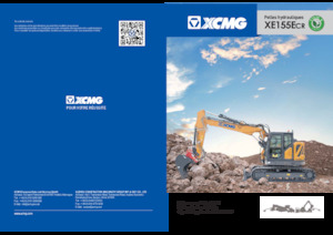 Escavatori cingolati XCMG XE155ECR Double Boom