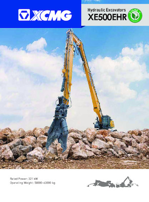 Escavatori cingolati XCMG XE500EHR 