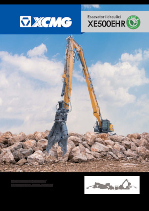 Escavatori cingolati XCMG XE500EHR 