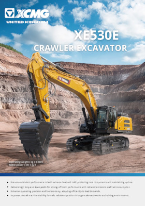 Escavatori cingolati XCMG XE530E