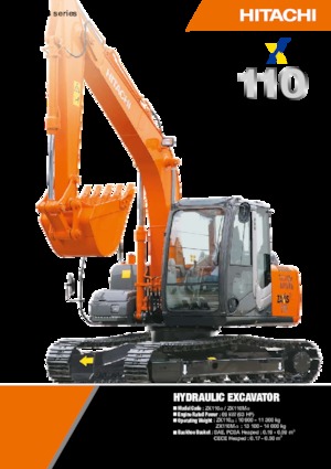 Escavatori cingolati Hitachi ZX 110 M 3