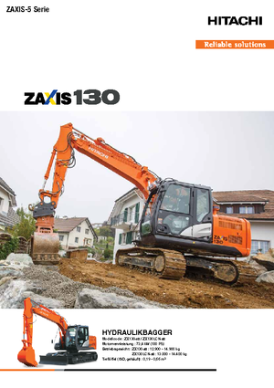 Escavatori cingolati Hitachi ZX 130-5