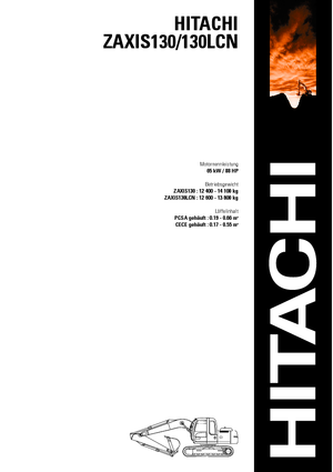 Escavatori cingolati Hitachi ZX 130