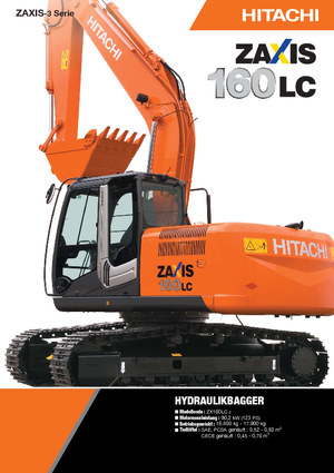 Escavatori cingolati Hitachi ZX 160 LC-3