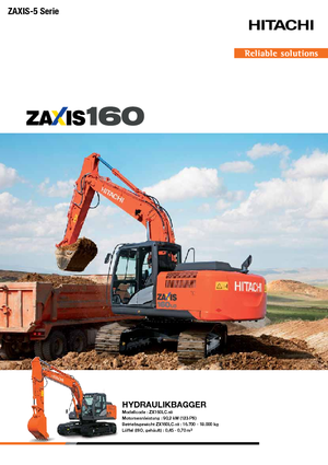Escavatori cingolati Hitachi ZX 160 LC-5