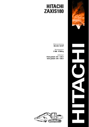 Escavatori cingolati Hitachi ZX 180 LC