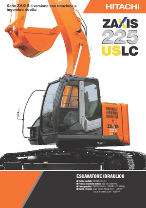 Escavatori cingolati Hitachi ZX 225 USLC-3