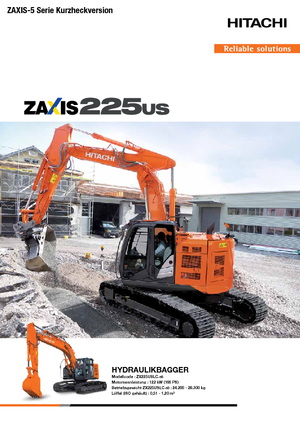 Escavatori cingolati Hitachi ZX 225 USLC-5