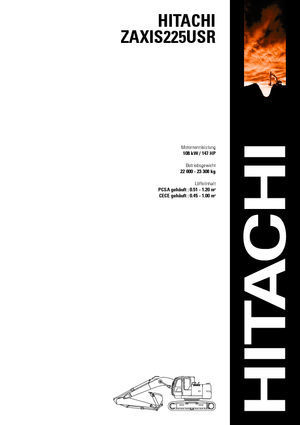 Escavatori cingolati Hitachi ZX 225 USRLC