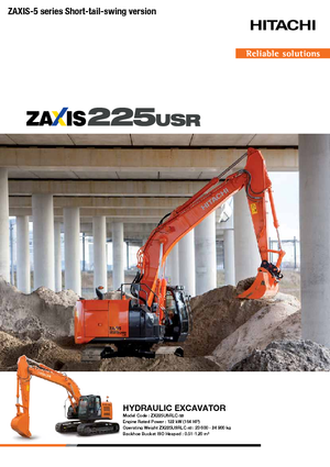 Escavatori cingolati Hitachi ZX 225 USRLC-5