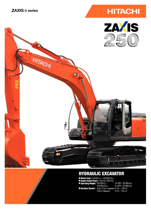 Escavatori cingolati Hitachi ZX 250 LC-3