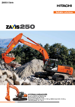 Escavatori cingolati Hitachi ZX 250 LCN-5