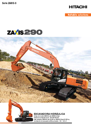Escavatori cingolati Hitachi ZX 290 LCN-5