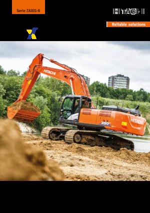Escavatori cingolati Hitachi ZX350LC-6
