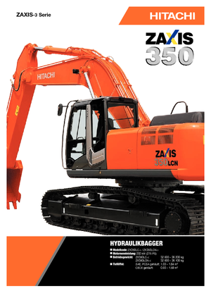 Escavatori cingolati Hitachi ZX 350 LCN-3