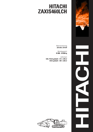 Escavatori cingolati Hitachi ZX 460 LCH