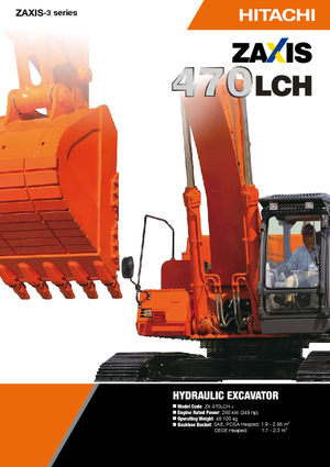 Escavatori cingolati Hitachi ZX 470 H-3 LD