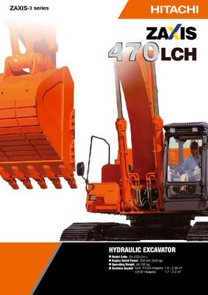 Escavatori cingolati Hitachi ZX 470 LCH-3