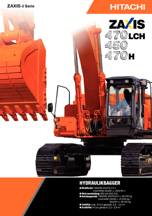 Escavatori cingolati Hitachi ZX 470 LCH-3