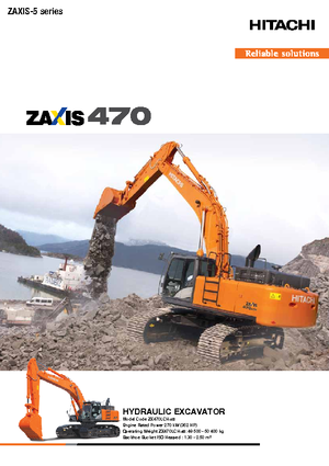 Escavatori cingolati Hitachi ZX 470 LCH-5