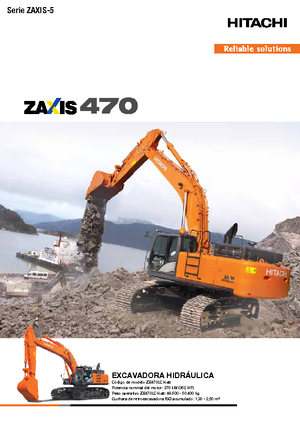 Escavatori cingolati Hitachi ZX 470 LCH-5
