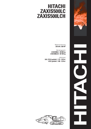 Escavatori cingolati Hitachi ZX 500 LC